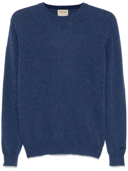 Pulover Woolrich de lână albastru