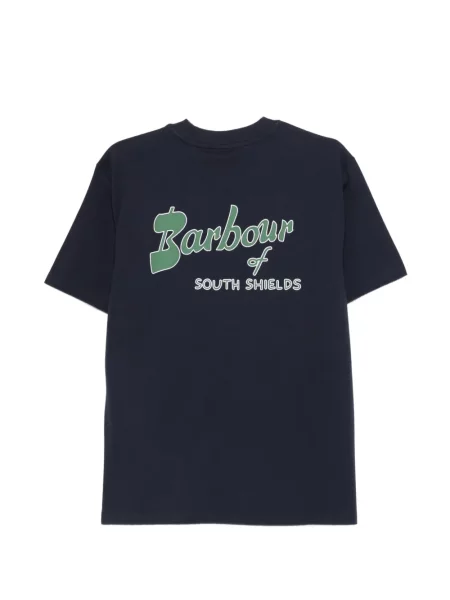 Póló Barbour nyomtatás kék