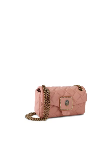 Kurt Geiger London torebka crossbody skórzana PIMLICO różowa
