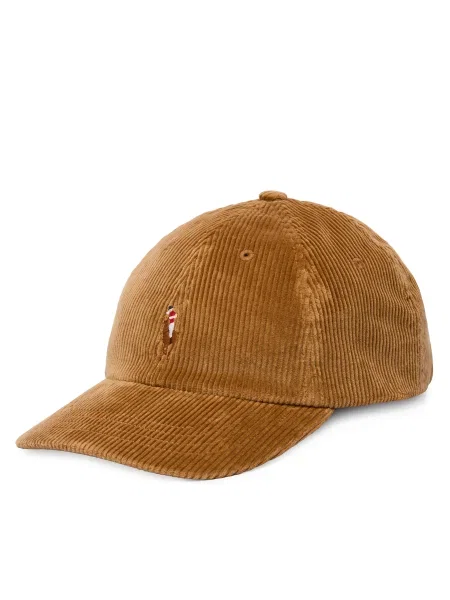 Polo Ralph Lauren Шапка с козирка кафяв