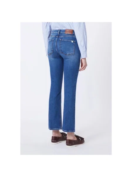 Podróż jeansy Weekend Max Mara niebieskie