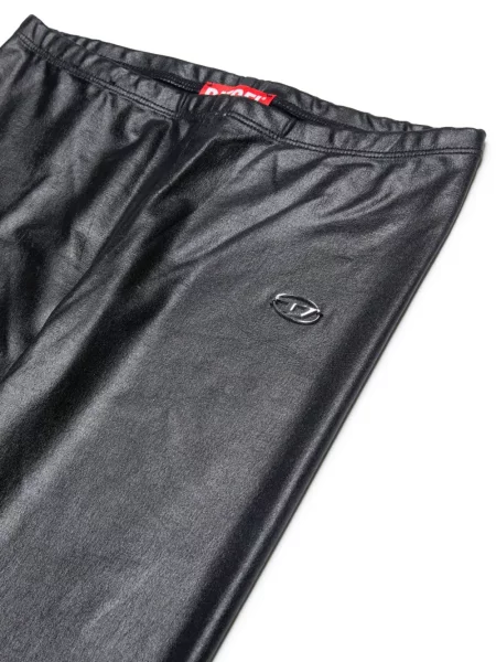 Legginsy dziecięce Diesel czarne