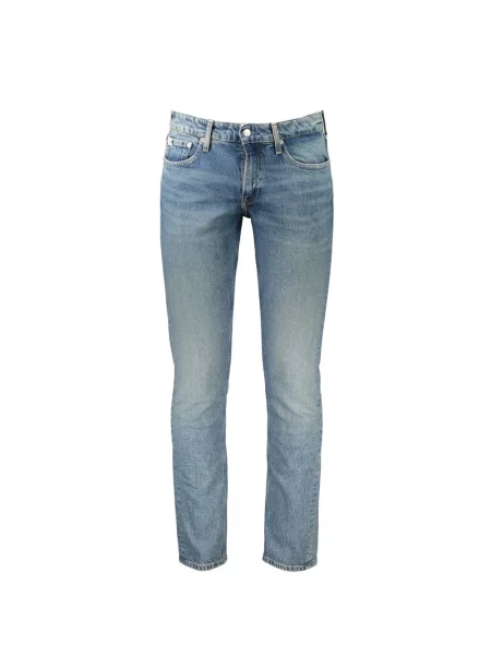 Jeansy Calvin Klein niebieskie