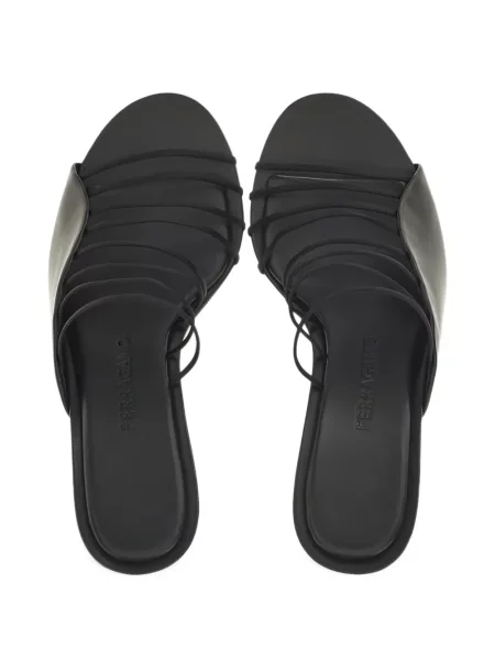 Sandale Ferragamo cu bretele negru