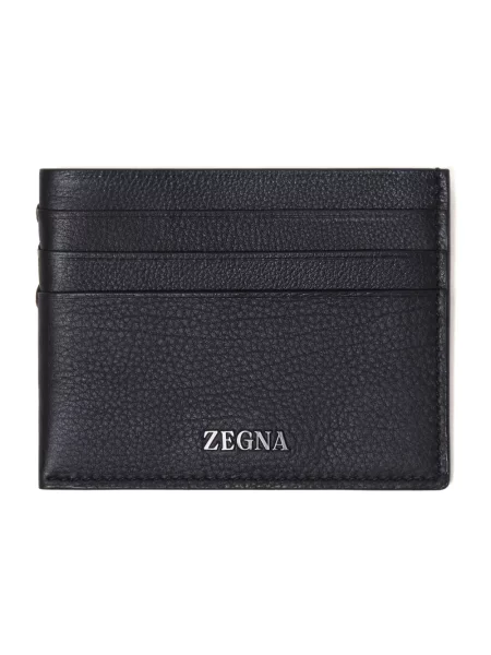 Portfel Zegna niebieski