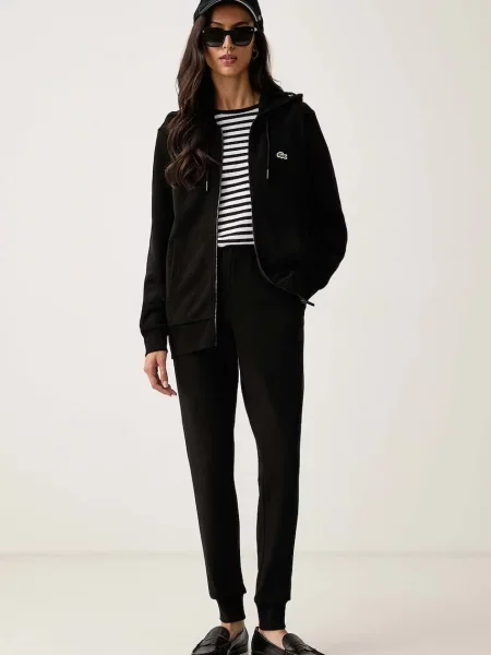 Lacoste compleu de trening cu negru