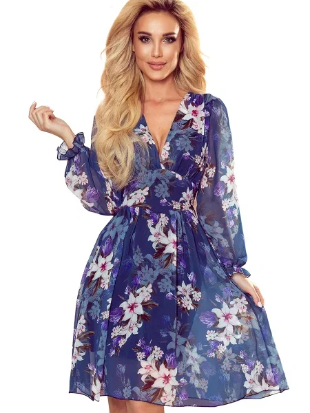 Rochie Numoco albastru