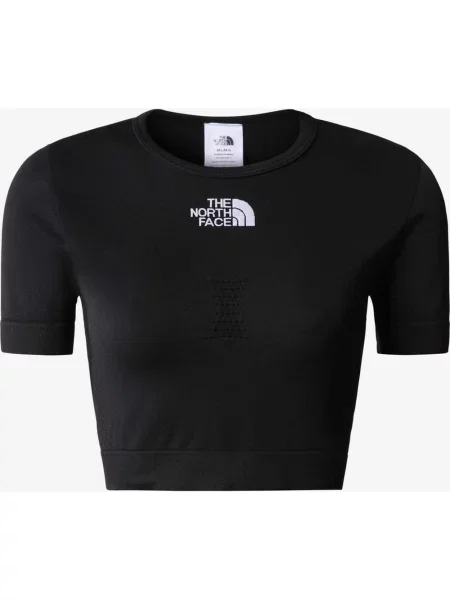 Koszulka The North Face New Seamless krótki rękaw L-XL czarna