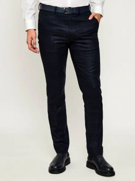 Tommy Hilfiger Pantaloni chino Denton | Straight fit cu adaos de lână