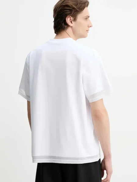 Футболка Heliot Emil с принтом белая