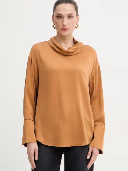 MAX&Co. bluză MCOSTREET maro