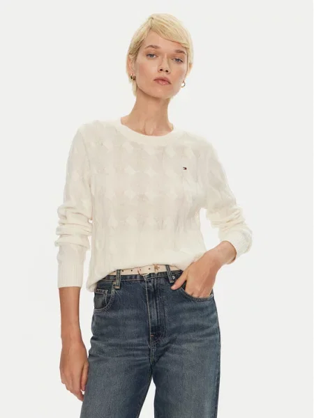 Tommy Hilfiger Pulover Écru