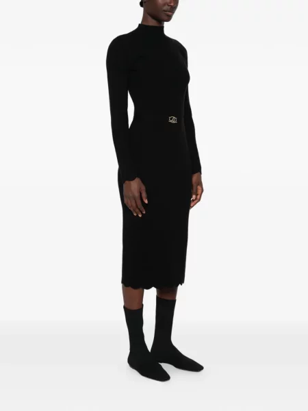 Cu centură rochie midi Twinset negru