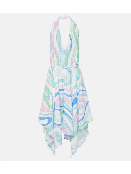 Rochie Pucci cu gât halter