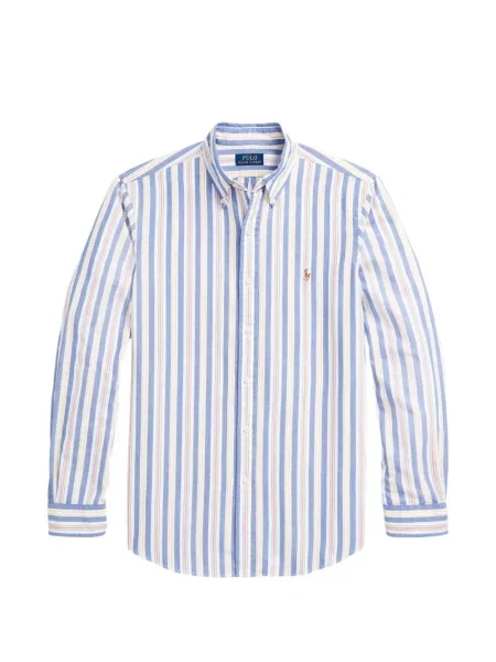 Tricou polo Polo Ralph Lauren cu glugă cu blană cu broderie roșu