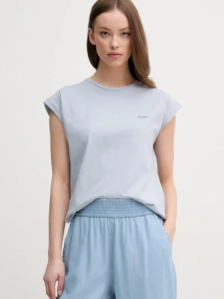 Pepe Jeans tričko BLOOMA modré