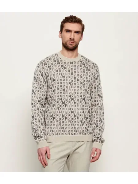Armani Exchange Pulover bej