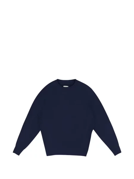 Pulover Aimé Leon Dore cu broderie cu decolteu rotund albastru