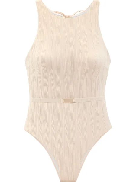 Copenhagen Studios Costum de baie întreg crem