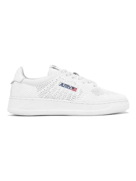 Sneakersy Autry skórzane białe