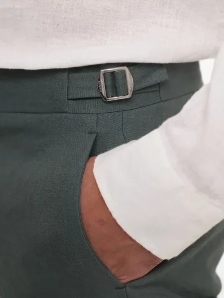 Pantaloni Orlebar Brown verde