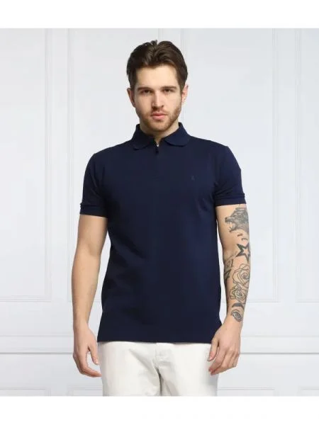 POLO RALPH LAUREN Tenisz póló | Custom slim fit | stretch mesh kék
