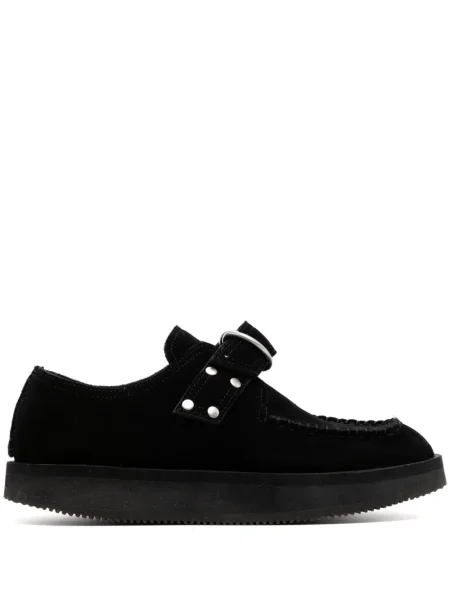 Pantofi loafer Suicoke din piele de căprioară negru
