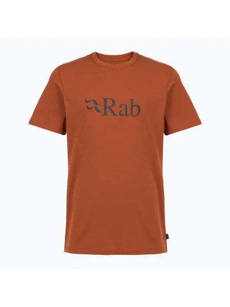 Мъжка тениска Rab Stance Logo red earth червено