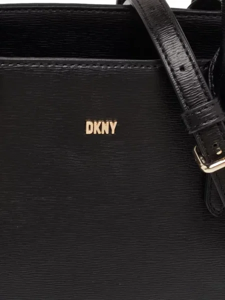 Geantă shopper Dkny din piele negru
