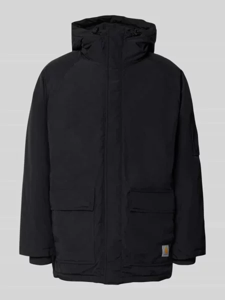 Parka z z patką model Stanwood' Carhartt Work In Progress czarna