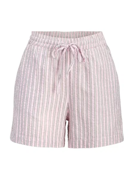 JJXX Pantaloni JXZoe gri / roz alb