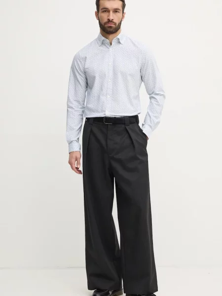 Košile Joop! regular s límečkem button-down bílá
