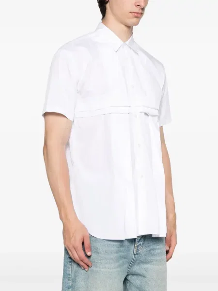 Къс риза Comme Des Garçons Shirt бяло