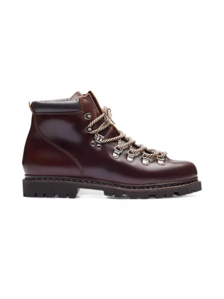Botki Paraboot skórzane brązowe
