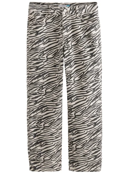 Next Jeans negru / murdar alb