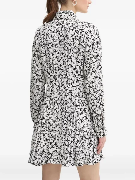 Portofel Michael Michael Kors din piele cu imagine cu model floral alb