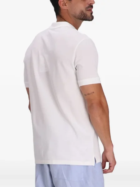 Polo Paul Smith cu model zebră alb