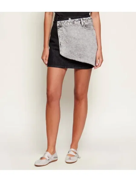 Karl Lagerfeld Jeans Fustă de blugi Gri negru