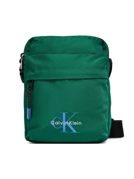 Calvin Klein Torbica za okrog pasu Bold Reporter zelena