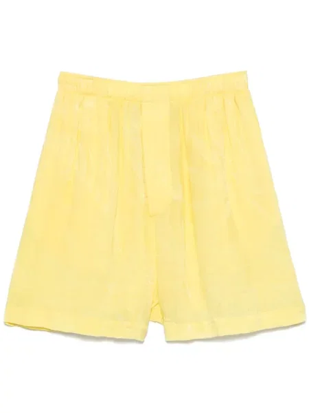 Pantaloni scurți Balenciaga galben