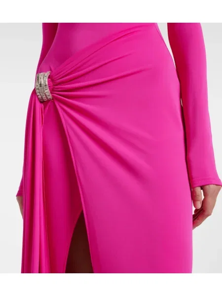 Rochie David Koma drapată roz