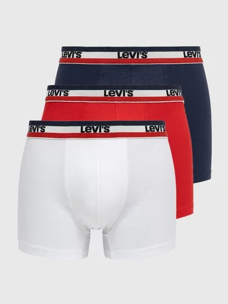 Boxerky Levi's biela