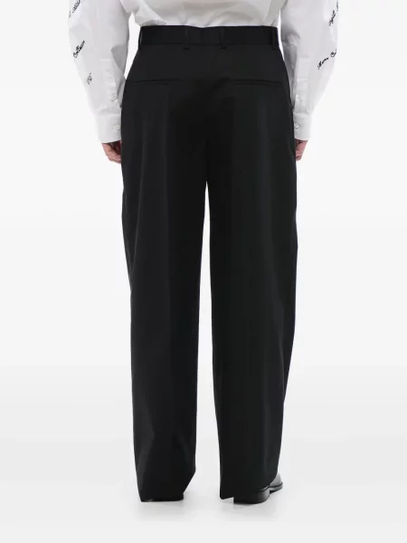 Cu centură pantaloni Off-white alb