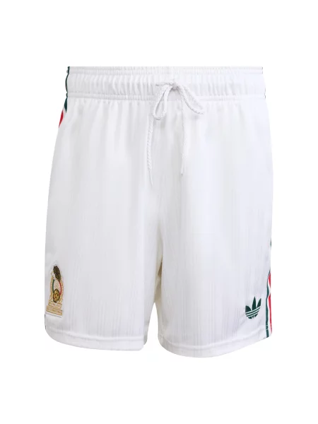 ADIDAS PERFORMANCE Παντελόνι φόρμας Mexiko Originals μόκα / σκούρο πράσινο / κόκκινο λευκό