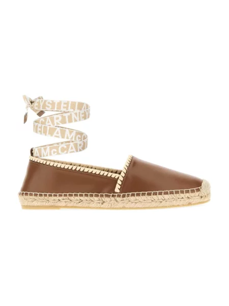 Espadryle Stella Mccartney brązowe