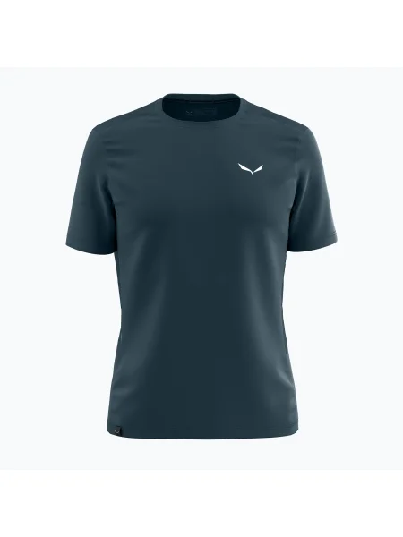 Tricou de trekking pentru bărbați Salewa Puez Hyb Dry pond blue albastru