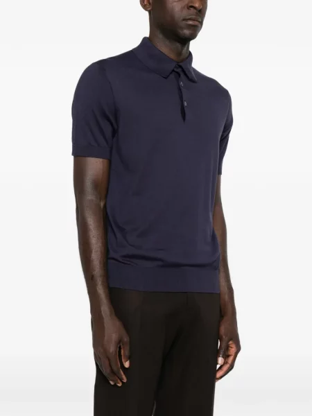 Μικρός polo Zegna μπλε
