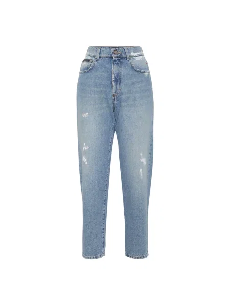 Jeansy Philipp Plein niebieskie