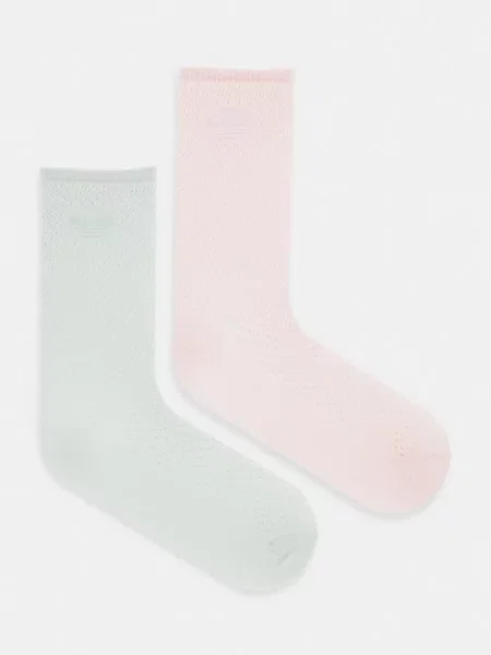 Ponožky adidas Originals růžové