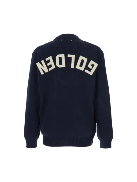 Sweter Golden Goose niebieski